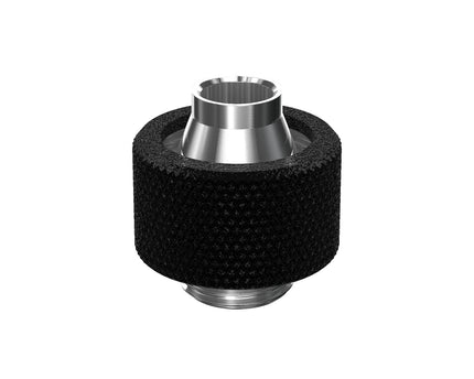 PrimoChill SecureFit SX - Premium Compression Fitting For 3/8in ID x 5/8in OD Flexible Tubing (F-SFSX58) - Available in 20+ Colors, Custom Watercooling Loop Ready - PrimoChill - KEEPING IT COOL TX Matte Black