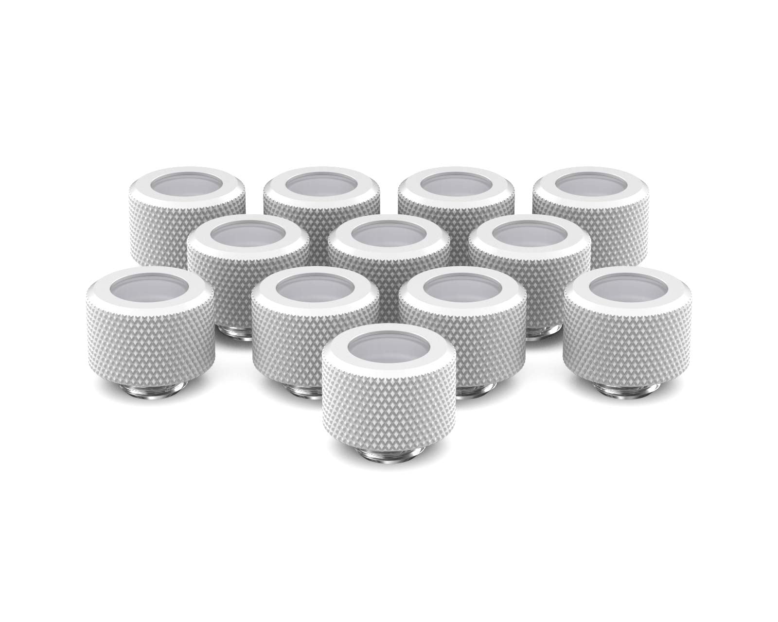 PrimoChill 14mm OD Rigid SX Fitting - 12 Pack - PrimoChill - KEEPING IT COOL Sky White