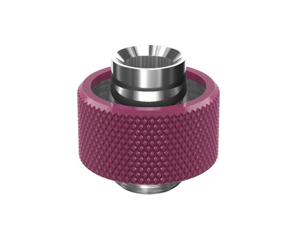 PrimoChill SecureFit SX - Premium Compression Fitting For 1/2in ID x 3/4in OD Flexible Tubing (F-SFSX34) - Available in 20+ Colors, Custom Watercooling Loop Ready - PrimoChill - KEEPING IT COOL Magenta