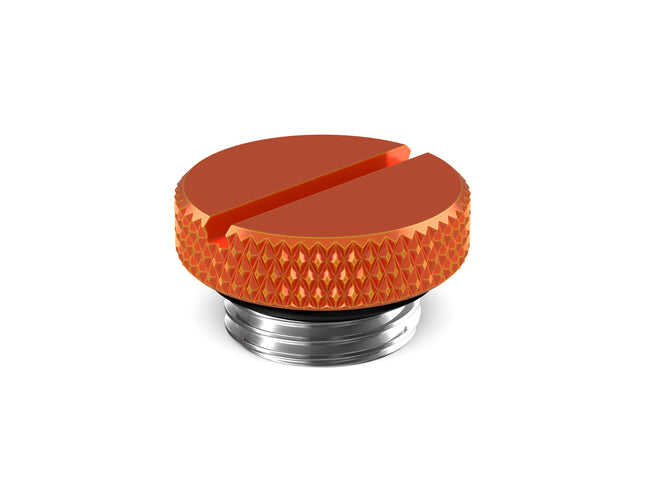 PrimoChill G 1/4in. SX Knurled Slotted Stop Fitting - PrimoChill - KEEPING IT COOL Candy Copper