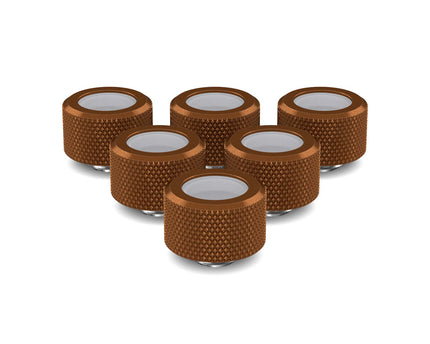PrimoChill 16mm OD Rigid SX Fitting - 6 Pack - PrimoChill - KEEPING IT COOL Copper