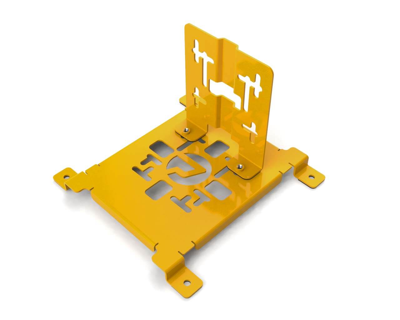 PrimoChill SX Universal Spider Mount Bracket Kit - 140mm Series - PrimoChill - KEEPING IT COOL Yellow