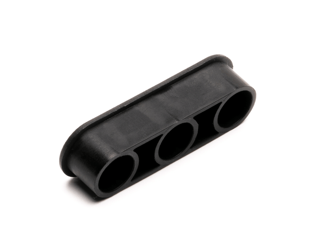 PrimoChill Component Video / Audio Port Dust Cover - Black - 10 Pack - PrimoChill - KEEPING IT COOL