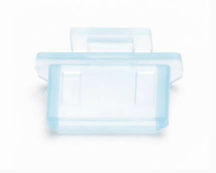 PrimoChill Mini HDMI Port Dust Cover - Transparent Blue - 10 Pack - PrimoChill - KEEPING IT COOL
