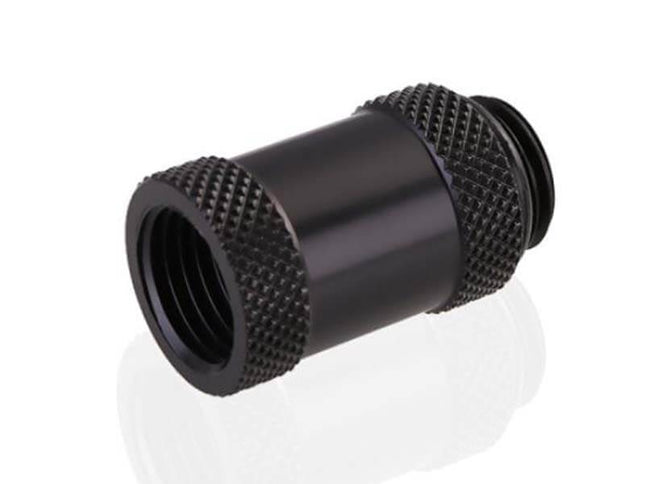 Bykski G 1/4in. Male/Female Extension Coupler - 25mm (B-EXJ-25) - PrimoChill - KEEPING IT COOL Black