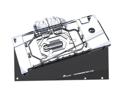 Bykski Full Coverage GPU Water Block and Backplate For ZOTAC GAMING GeForce RTX 4080 SUPER Trinity/OC Edition 16GB (N-ST4080SRTNOC-X)