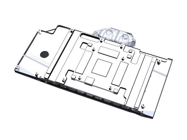 Bykski Full Coverage GPU Water Block and Backplate for MSI RTX 3090Ti GAMING X TRIO 24G (N-MS3090TITRIO-X)