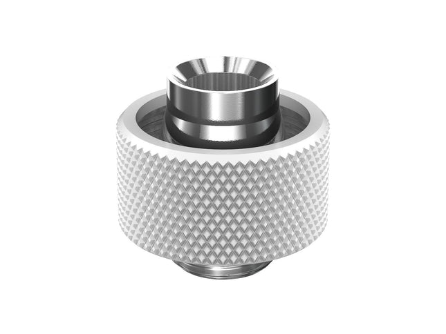PrimoChill SecureFit SX - Premium Compression Fitting For 1/2in ID x 3/4in OD Flexible Tubing (F-SFSX34) - Available in 20+ Colors, Custom Watercooling Loop Ready - Sky White