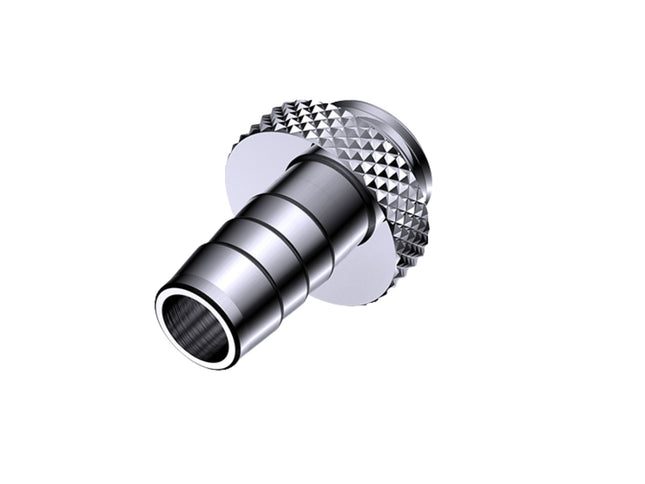 Bykski Barbed Fitting for 1/4in. (8mm) ID Flexible Tubing (B-TJ2) - Silver