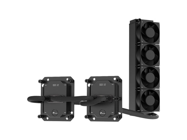 Bykski Durable 4x80mm 2U Server AIO Liquid CPU Cooler For Dual ARM S5000C 64 - Continuous Usage