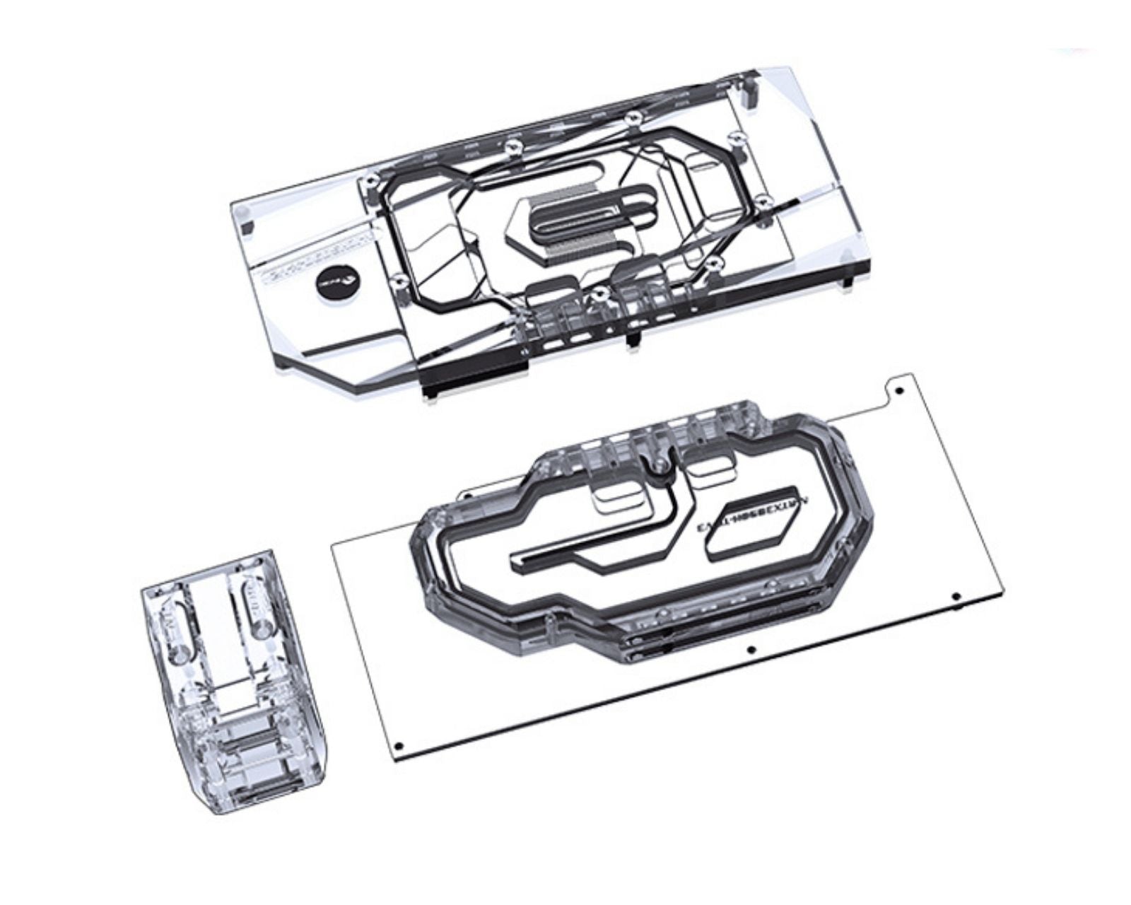 Bykski Full Coverage GPU Water Block and Backplate For INNO3D/AX GeForce RTX 3080/TI/3090 (N-ICH3090-TC-V2)