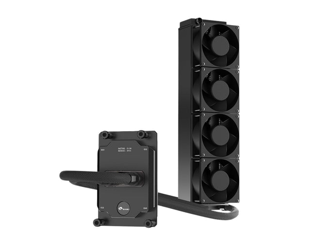 Bykski Durable 4x80mm 2U Server AIO Liquid CPU Cooler For AMD EPYC (Socket SP3) (LGA 4094) - Continuous Usage