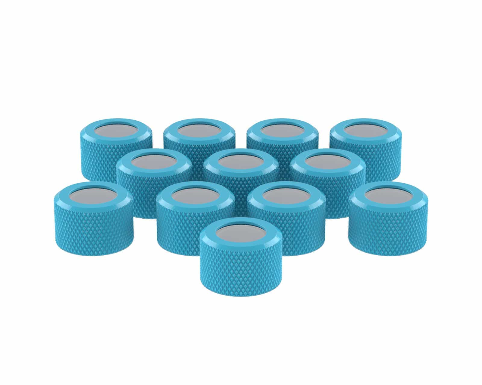 PrimoChill RMSX Replacement Cap Switch Over Kit - 12mm - Sky Blue