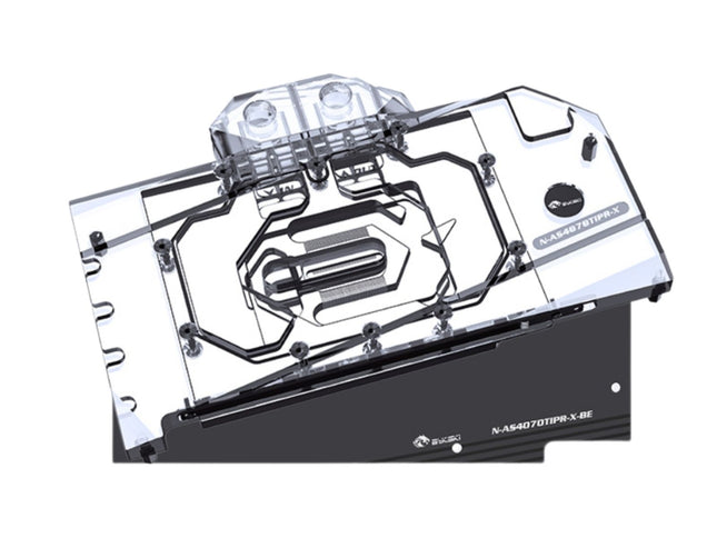 Bykski Full Coverage GPU Water Block and Backplate For ASUS ProArt GeForce RTX 4070TI OC (N-AS4070TIPR-X)