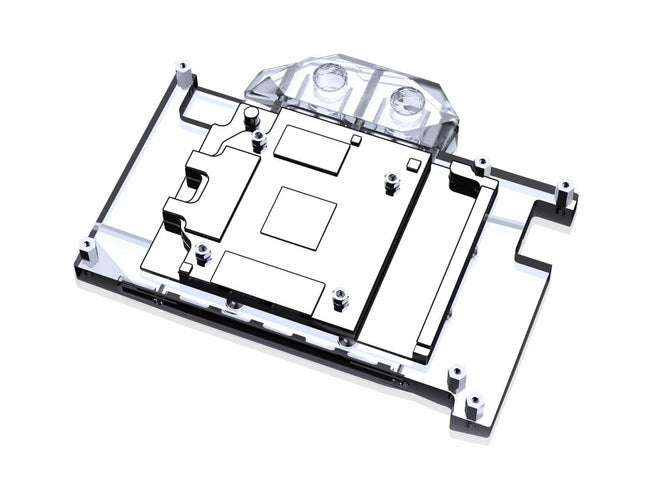 Bykski Full Coverage GPU Water Block and Backplate for Colorful iGame GeForce RTX 3060 Mini  (N-IG3060TIMINI-X)