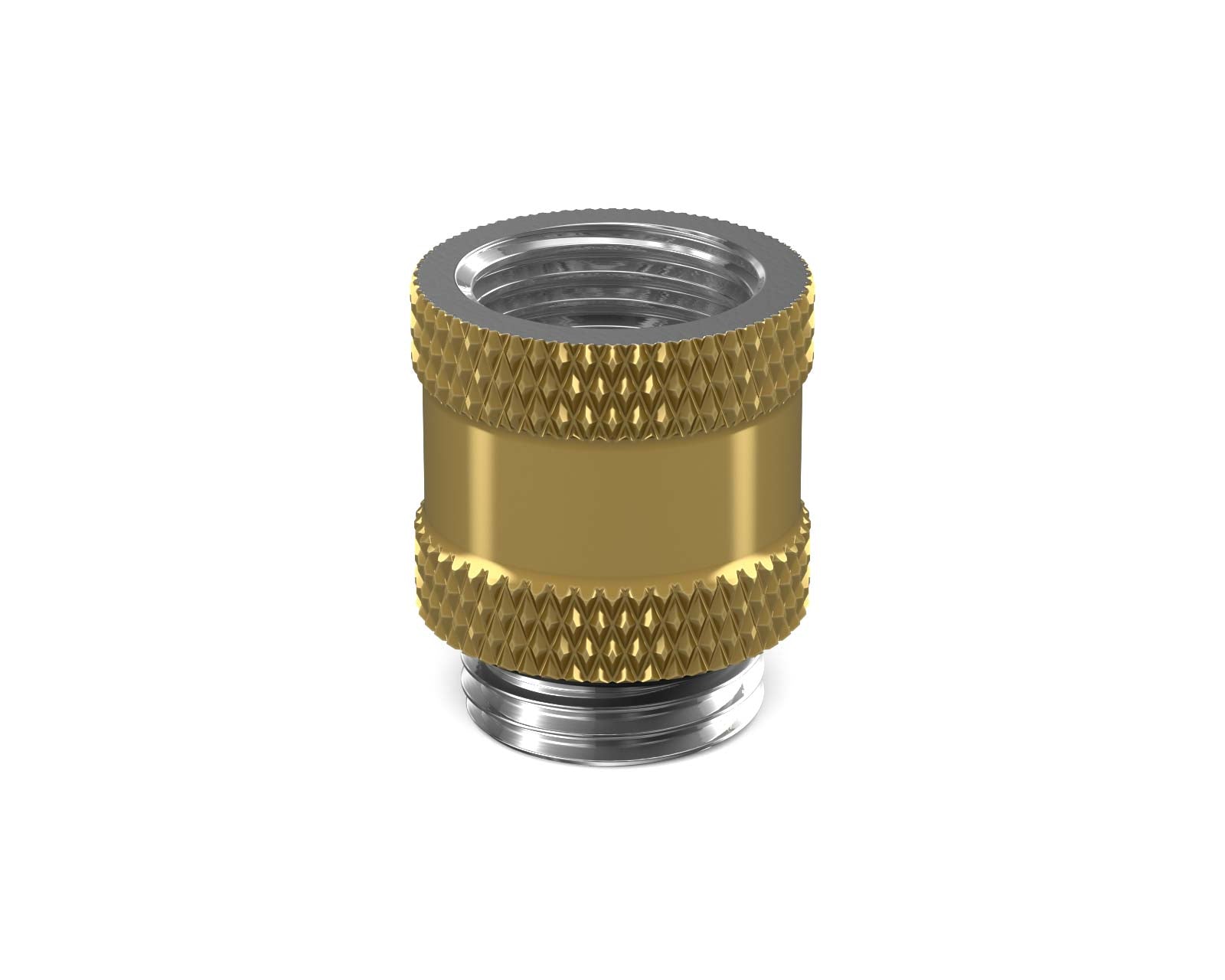 PrimoChill Male to Female G 1/4in. 15mm SX Extension Coupler - Candy Gold