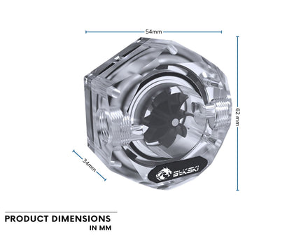 Bykski 6-Sided Flow Indicator (B-FMpa-HC-V2)