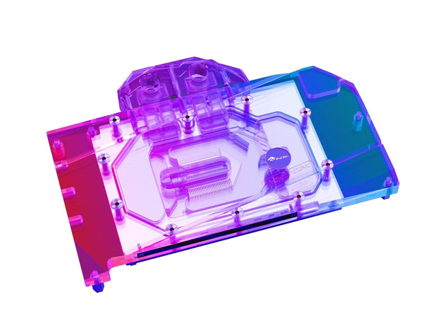 Bykski Full Coverage GPU Water Block and Backplate For Colorful iGame Tomahawk GeForce RTX 4070 Deluxe Edition (N-IG4070ZF-X)