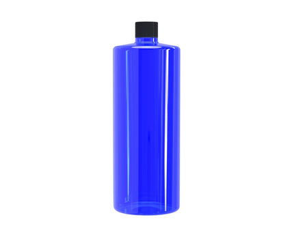 PrimoChill Base - Computer WaterCooling High Purity Deionized Water, No Protection, Add your Additives/Inhibitors, Proudly Made in The USA (32oz/.9L) - Transparent - UV Blue