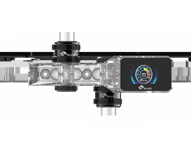 Bykski Full Coverage GPU Water Block w/ Digital Display Module for MSI RTX 3080/3090 GAMING X TRIO (N-MS3080TRIO-X + B-VGA-SC-X)