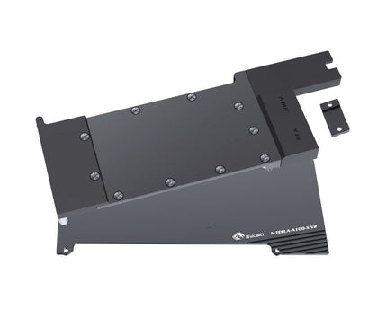 Bykski Metal/POM GPU Water Block and Backplate For NVIDIA TESLA A100 40GB - (N-TESLA-A100-X-V2) - Continuous Usage