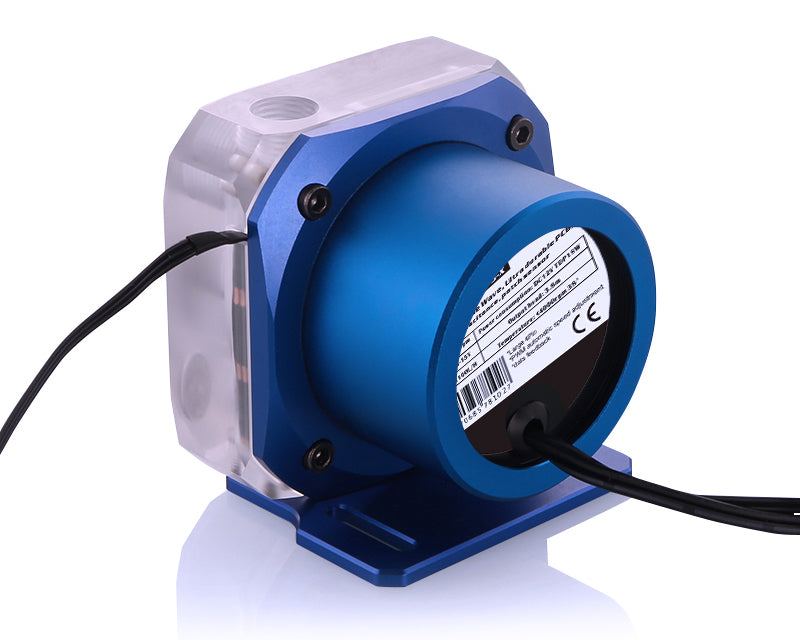 Bykski PMS5 Liquid Cooling 12V Pump - PWM Enabled Version 2 (B-PMS5-NX-V2) - Blue