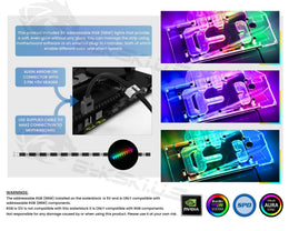Bykski Full Coverage GPU Water Block and Backplate For Colorful iGame GeForce RTX 4070 Ti Super Ultra W OC 16GB V2  (N-IG4070TISULOC-X)