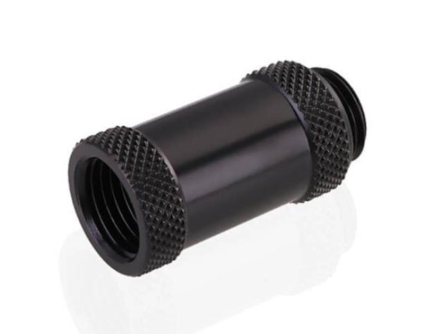 Bykski G 1/4in. Male/Female Extension Coupler - 30mm (B-EXJ-30) - Black