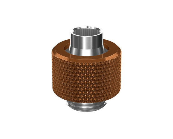 PrimoChill SecureFit SX - Premium Compression Fitting For 3/8in ID x 1/2in OD Flexible Tubing (F-SFSX12) - Available in 20+ Colors, Custom Watercooling Loop Ready - PrimoChill - KEEPING IT COOL Copper