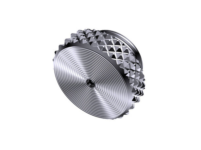 Bykski G 1/4in Pressure Exhaust Port Cap for Custom Water Cooling - Silver (B-EXV-X-V3) - Silver