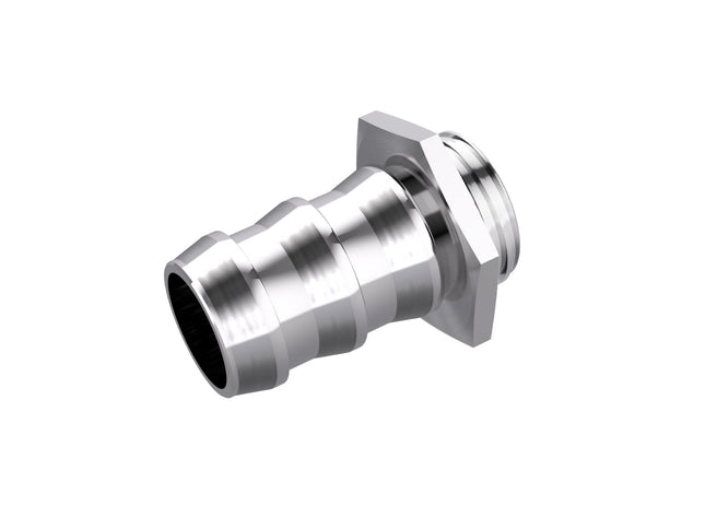 Bykski Stainless Steel Durable Server P-Lok Fitting - Barbed G3/8 for 10mm (3/8in) Pushlok Tubing (G 3/8-CC-TJ4-SS-X)
