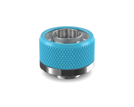 PrimoChill 1/2in. x 3/4in FlexSX Series Compression Fitting - PrimoChill - KEEPING IT COOL Sky Blue