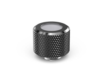 PrimoChill 12mm OD Rigid SX Fitting - Dark Nickel
