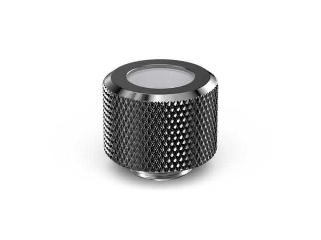 PrimoChill 12mm OD Rigid SX Fitting - Dark Nickel