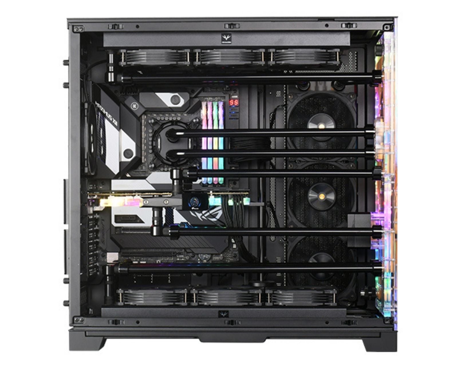 Bykski Distro Plate Kit For CORSAIR 5000D Case, 5V A-RGB Complete Loop For Singl Bykski Distro Plate Kit For CORSAIR 5000D Case, 5V A-RGB Complete Loop For Singl