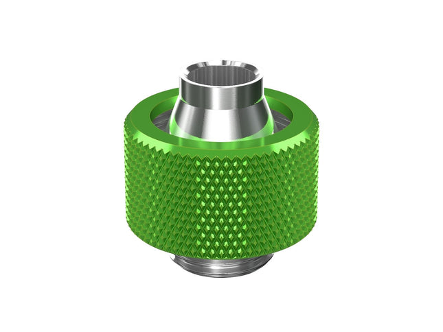 PrimoChill SecureFit SX - Premium Compression Fitting For 7/16in ID x 5/8in OD Flexible Tubing (F-SFSX758) - Available in 20+ Colors, Custom Watercooling Loop Ready - Toxic Candy