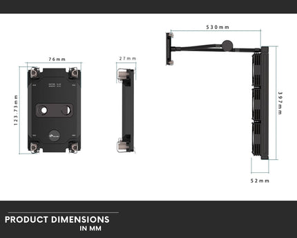 Bykski Durable 3x120mm 4U Server AIO Liquid CPU Cooler For Intel Sapphire Rapids (LGA 4677) - Continuous Usage