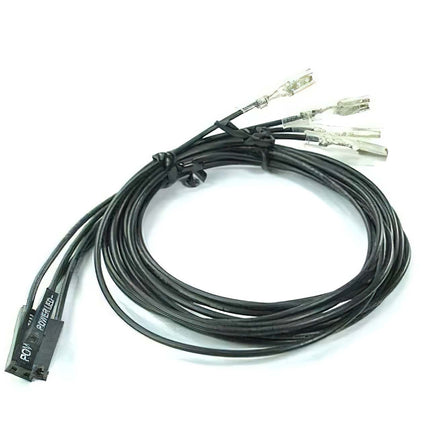 PrimoChill 2.8mm Switch Wire Harness - 4 x 2-Pin Power Switch & LED