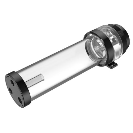 Bykski Silent PARX Pump (330L/H) / Acrylic Reservoir Combo - PMMA w/ 5v Addressable RGB (CP-PARX-X-CT60) - PMMA,100mm
