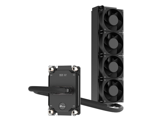 Bykski Durable 4x80mm 2U Server AIO Liquid CPU Cooler For Intel Copper/Ice Lake (LGA 4189) - Continuous Usage