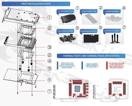 Bykski Durable Metal/POM GPU Water Block and Backplate For NVIDIA RTX PRO 6000 Blackwell Workstation  Edition (N-RTXPRO6000-WS-SR) - Continuous Usage