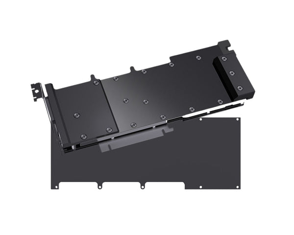 Bykski Durable Metal/POM GPU Water Block and Backplate For NVIDIA Tesla A30X 24G (N-TESLA-A30X-24G-SR) - Continuous Usage