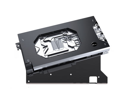 Bykski Armored End Port GPU Waterblock with Backplate For ASUS TUF Gaming GeForce RTX 5090 32GB GDDR7 (N-AS5090TUF-X)