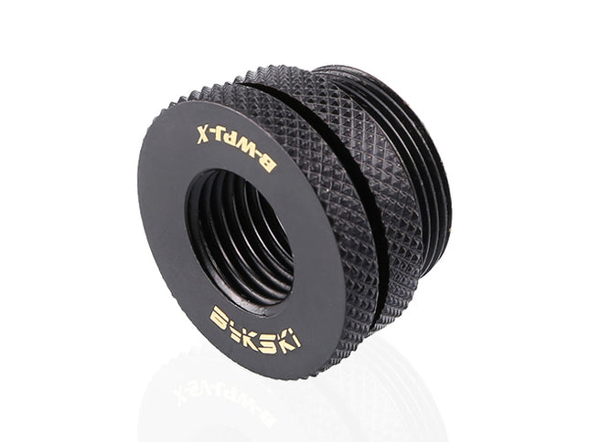 Bykski Fillport / Pass Thru Fitting (B-WPJ-X) - Black