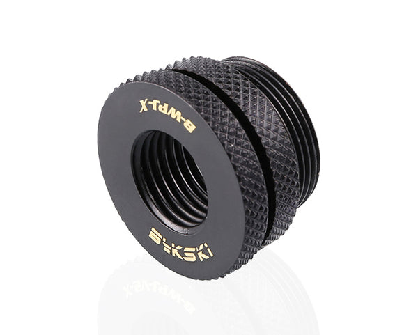 Bykski Fillport / Pass Thru Fitting (B-WPJ-X) - Black