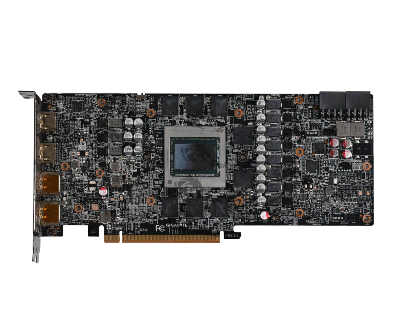 Pcb Gigabyte 2080 Super Waterblock Gpu Waterblock Gigabyte Rtx