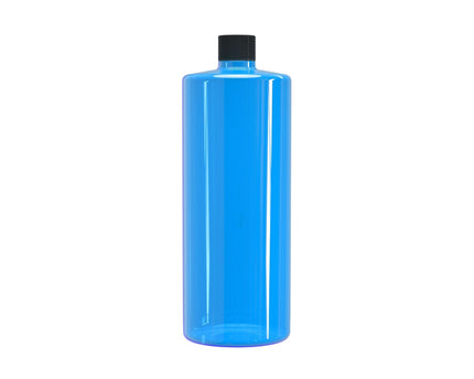 PrimoChill Ice - Computer WaterCooling Coolant, Low-Conductive, Transparent, Full Protection, Proudly Made in the USA (32oz/.9L) - Electric UV Blue