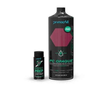 PrimoChill Opaque - Computer WaterCooling Show Coolant, Solid/Non-Transparent, Full Protection, Advanced User, PrimoPrep Included, Proudly Made in The USA (32oz/.9L) - Black Cherry Violet
