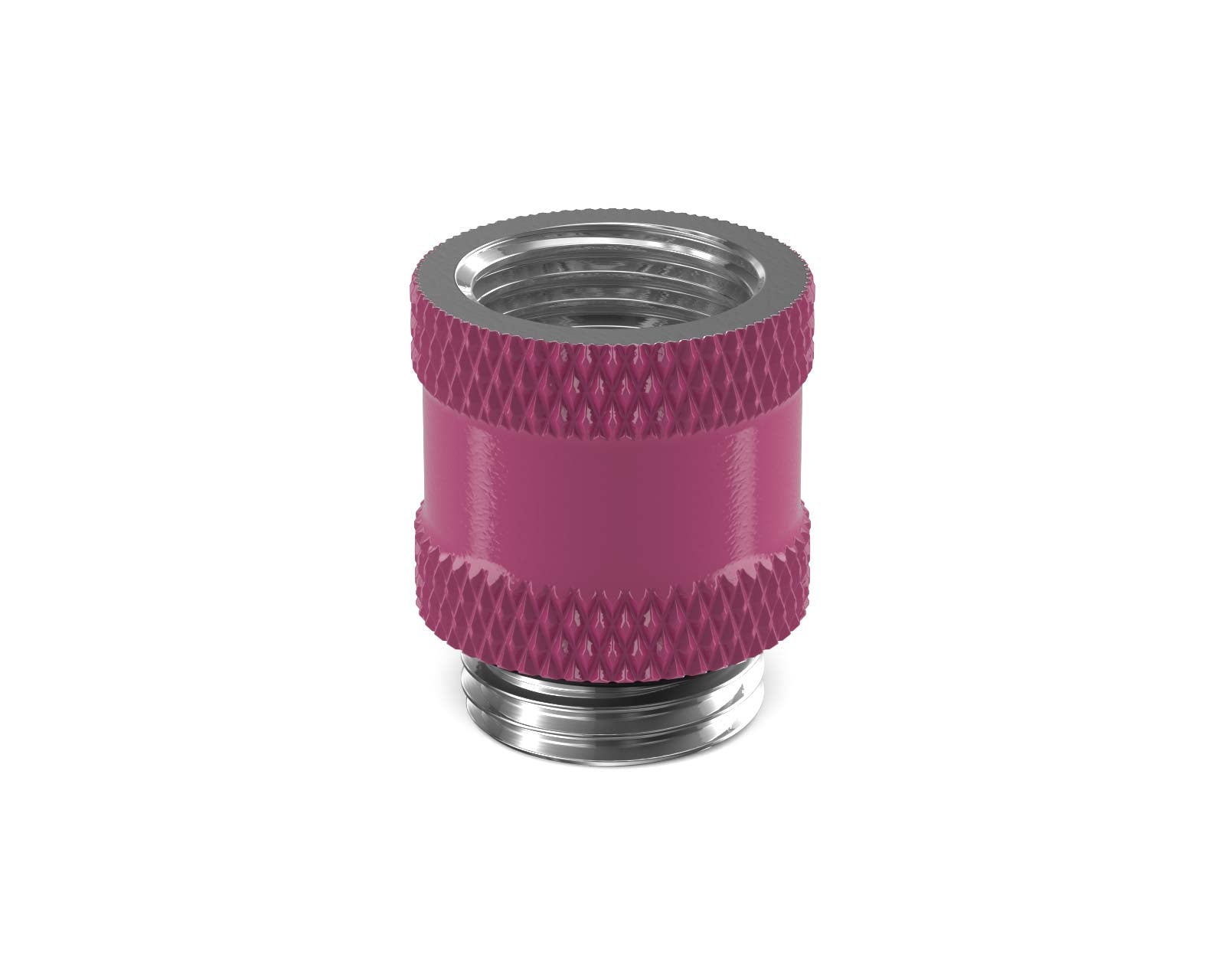 PrimoChill Male to Female G 1/4in. 15mm SX Extension Coupler - Magenta