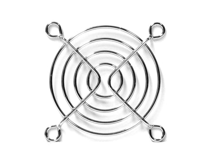 60mm Wire Fan Grill - Silver (2 Pack)